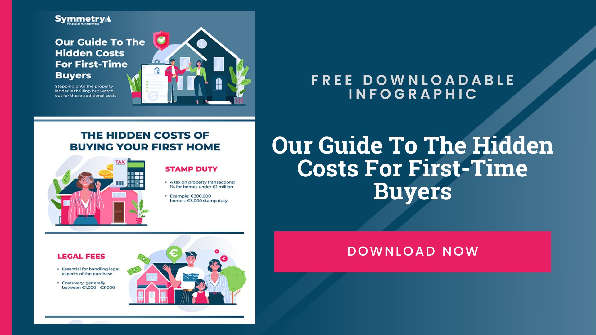 Our Guide To The Hidden Costs For First-Time Buyers - Infographic - SM - Symmetry Financial Management